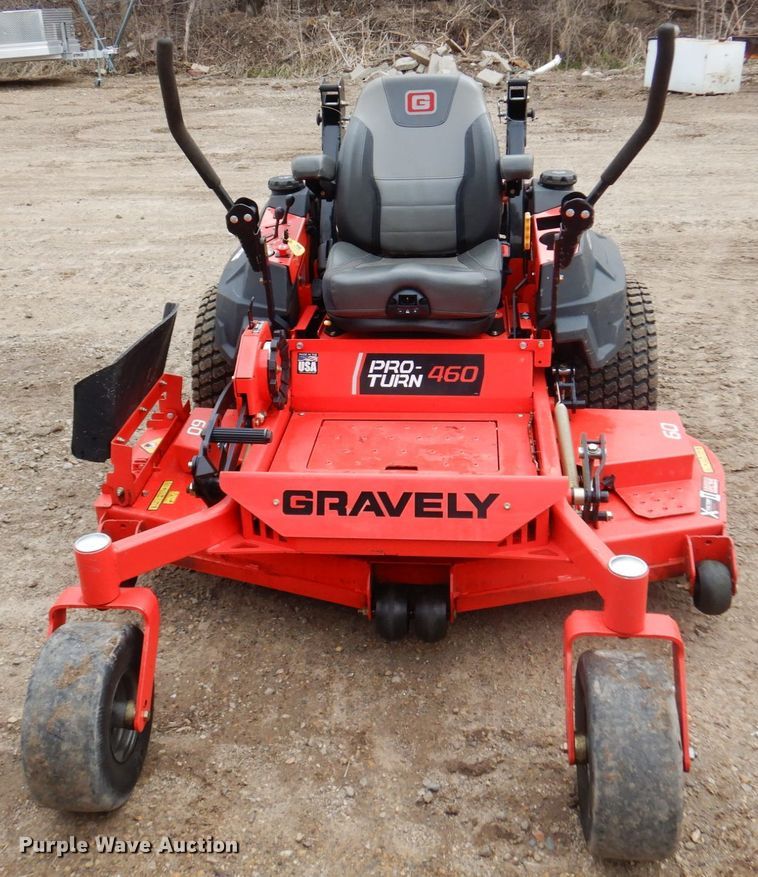 image for item MF9567 2018 Gravely Pro-Turn 460  ZTR lawn mower
