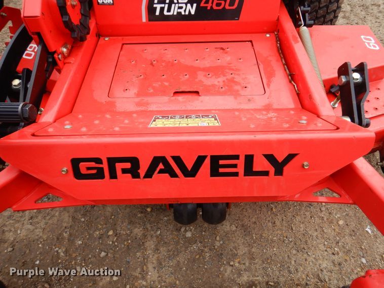 image for item MF9567 2018 Gravely Pro-Turn 460  ZTR lawn mower