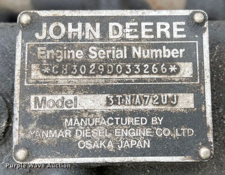image for item MJ9657 John Deere F935  lawn mower