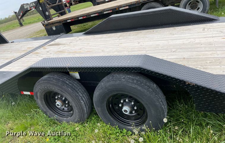 image for item MJ9659 2020 Norstar  tilt deck equipment trailer