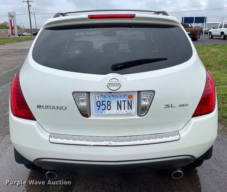 image for item MJ9687 2007 Nissan Murano  SUV