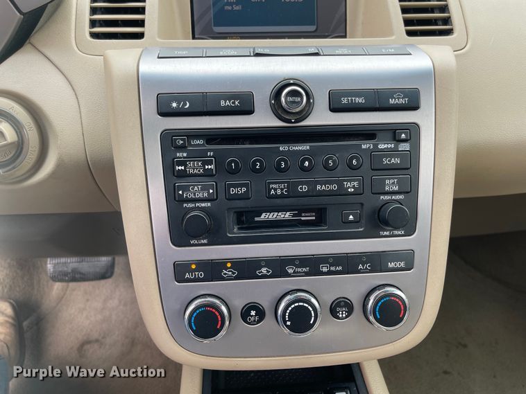 image for item MJ9687 2007 Nissan Murano  SUV