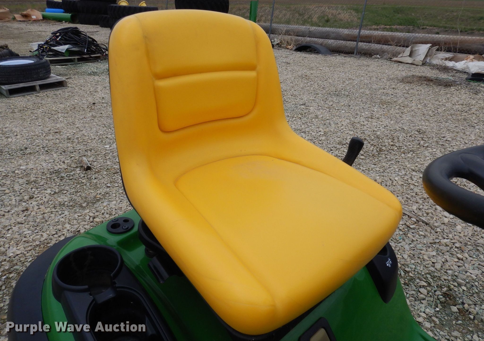 John Deere 145 lawn mower in Abilene, KS Item KM9519 sold Purple Wave
