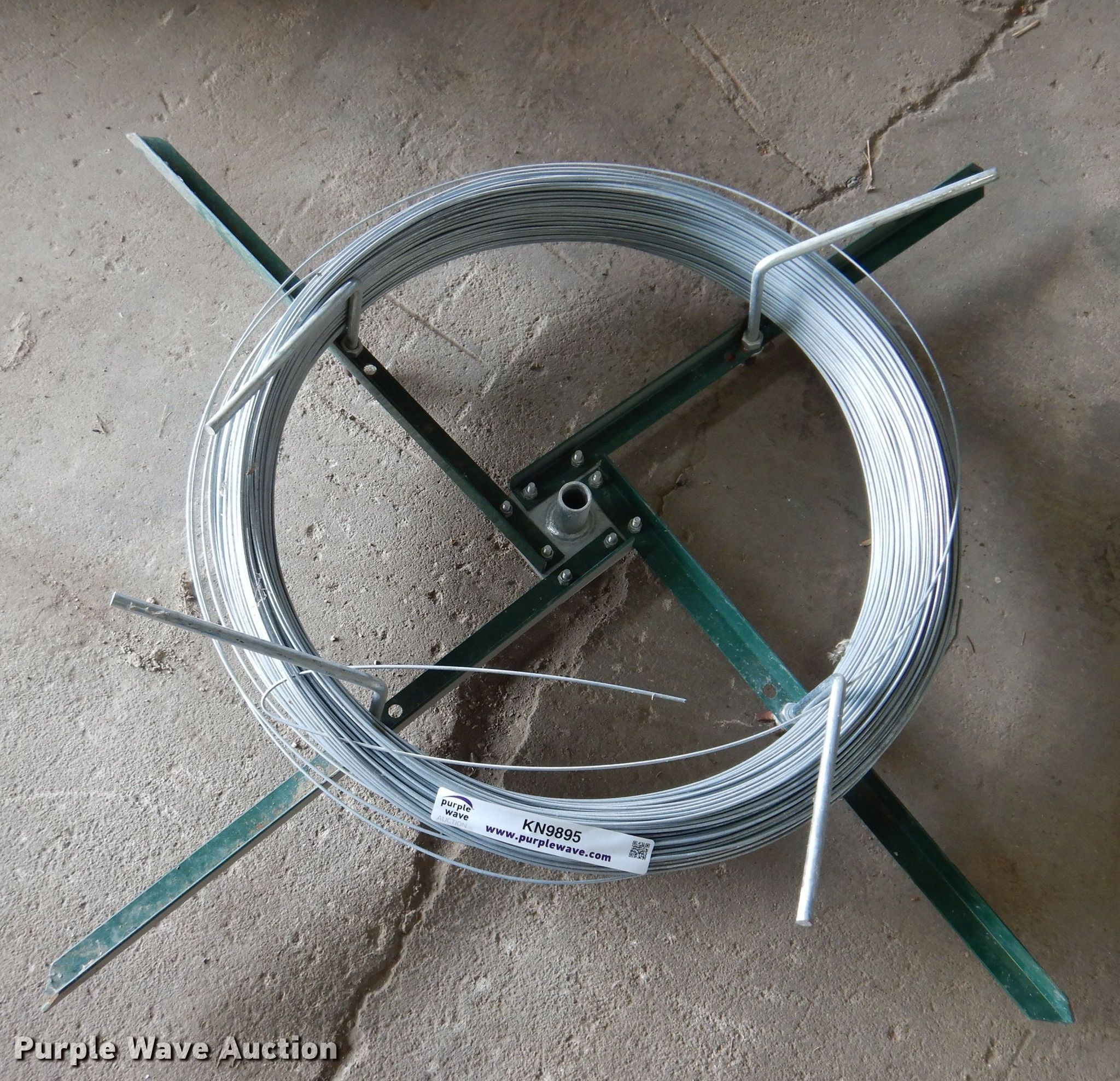 Spinning Jenny fence wire winder in Carroll, IA Item KN9895 sold