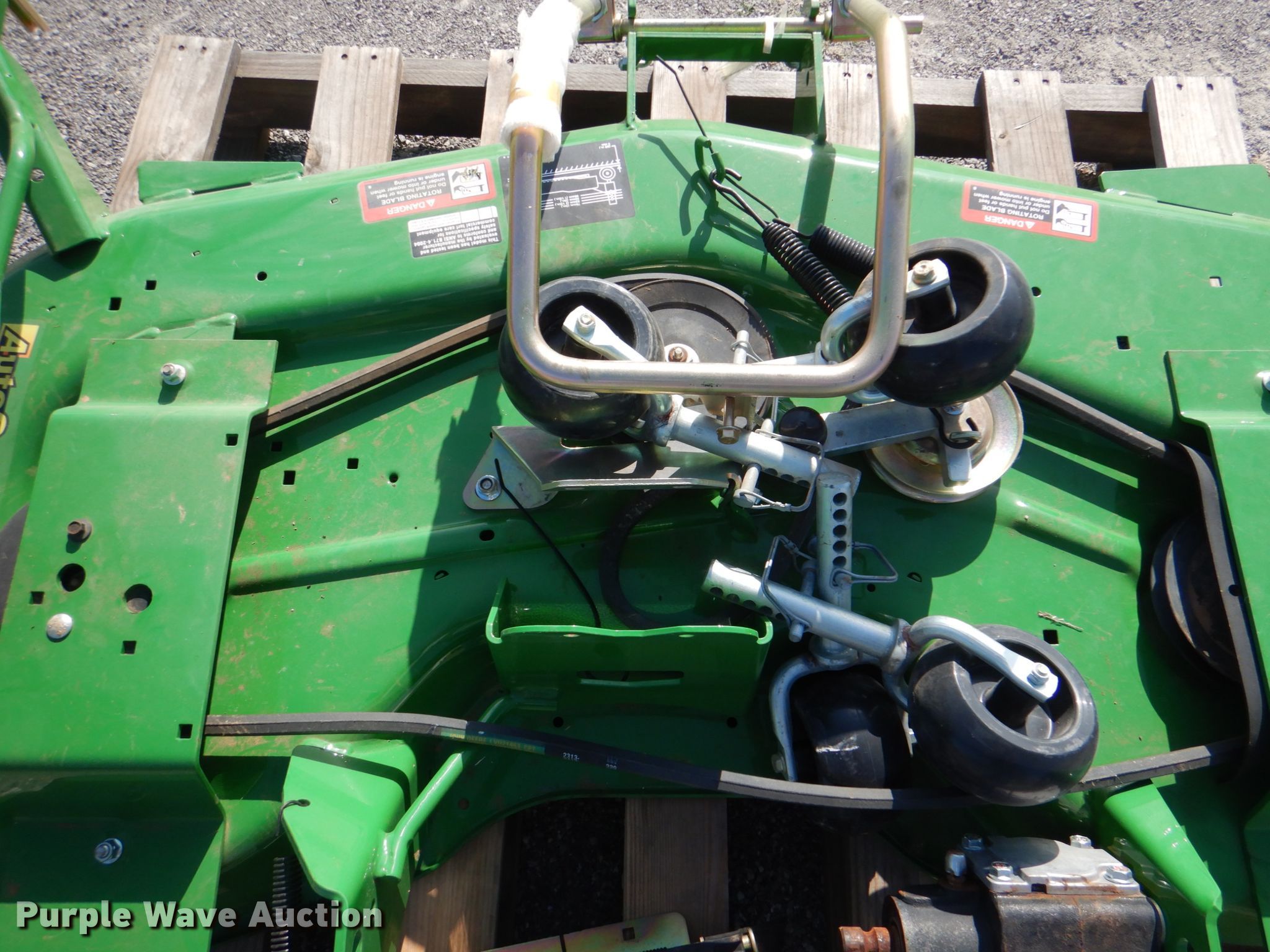 John Deere AutoConnect 54D mower deck in Marlow, OK Item KP9172 sold