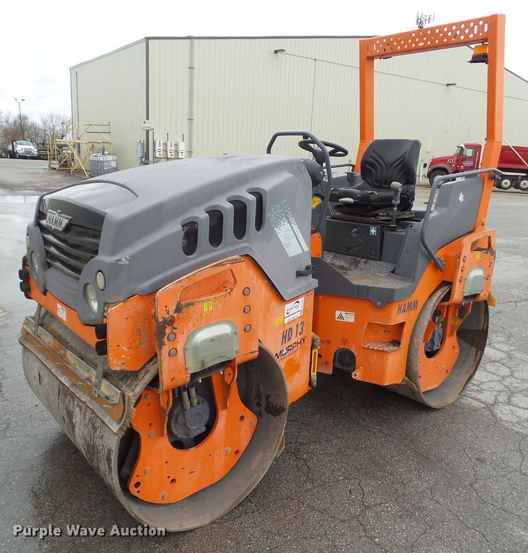 image for item DA7211 2011 Hamm HD 13 VV  double drum vibratory roller