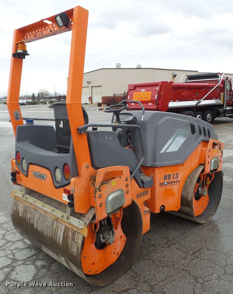 image for item DA7211 2011 Hamm HD 13 VV  double drum vibratory roller