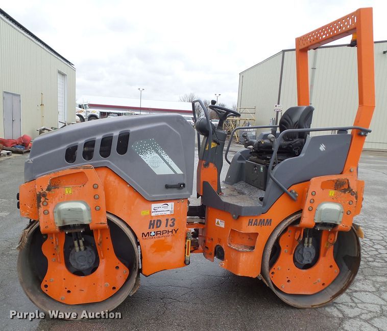 image for item DA7211 2011 Hamm HD 13 VV  double drum vibratory roller