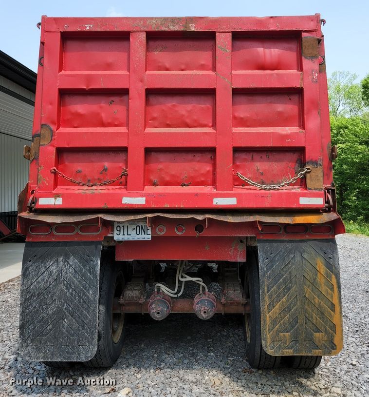 image for item DI1222 1997 Warren  end dump trailer