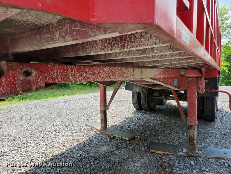 image for item DI1222 1997 Warren  end dump trailer