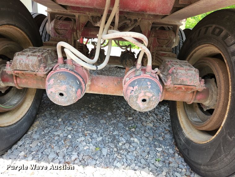 image for item DI1222 1997 Warren  end dump trailer