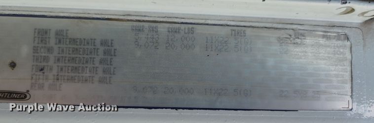 image for item DI1225 2000 Freightliner FLD120  semi truck