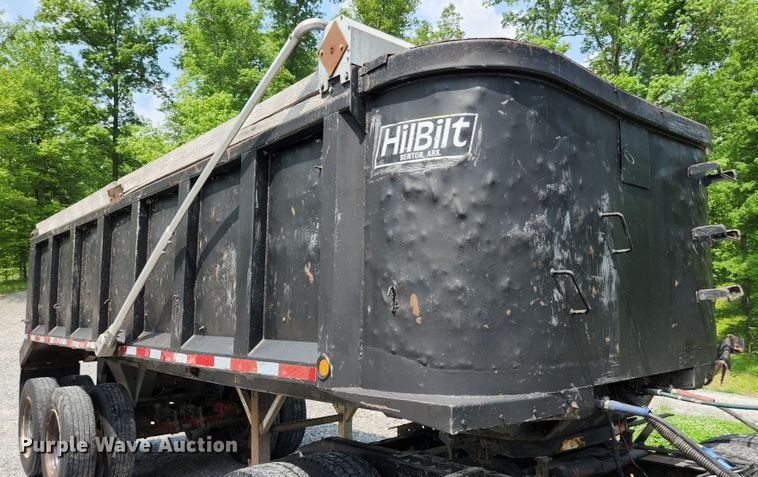 image for item DI1226 1993 Hilbilt  end dump trailer