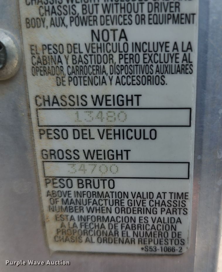 image for item DI1227 2007 Kenworth T800  dump truck