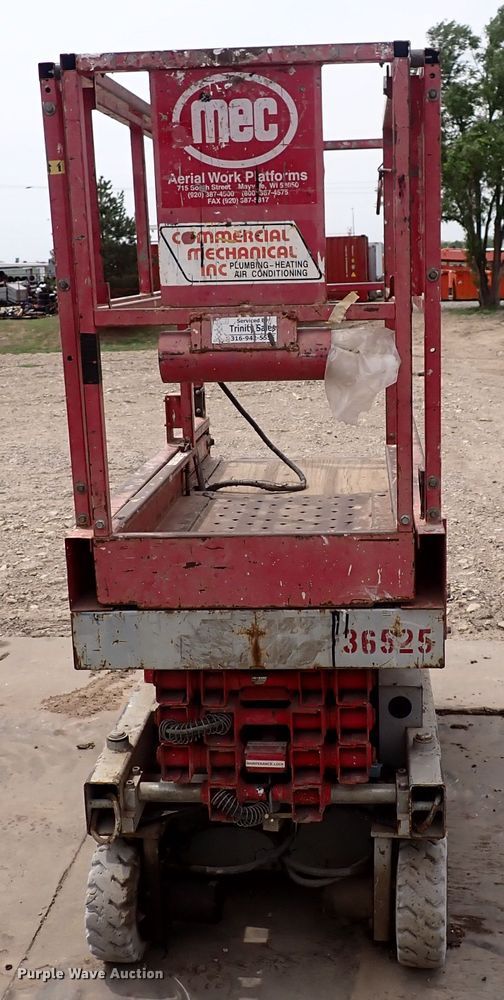 image for item DI1945 1996 Mec 1632  scissor lift