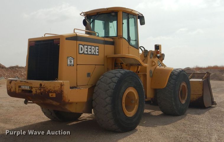 image for item DJ8949 1999 John Deere 744H  wheel loader