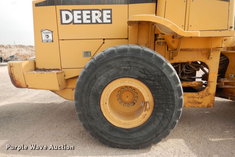 image for item DJ8949 1999 John Deere 744H  wheel loader