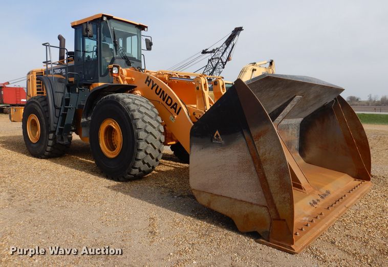 image for item DK1991 2013 Hyundai HL 780XTD-9A  wheel loader