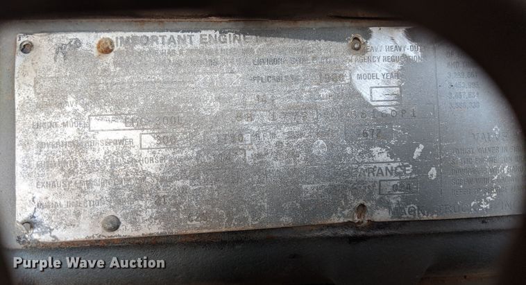 image for item DK3578 1988 Mack DM690S  dump truck