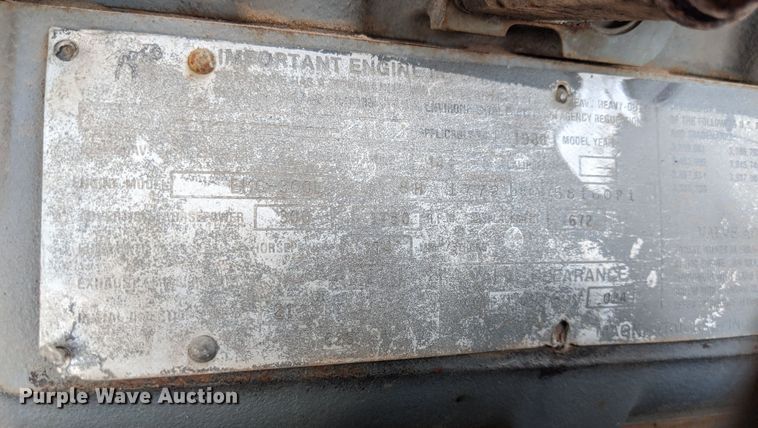 image for item DK3578 1988 Mack DM690S  dump truck