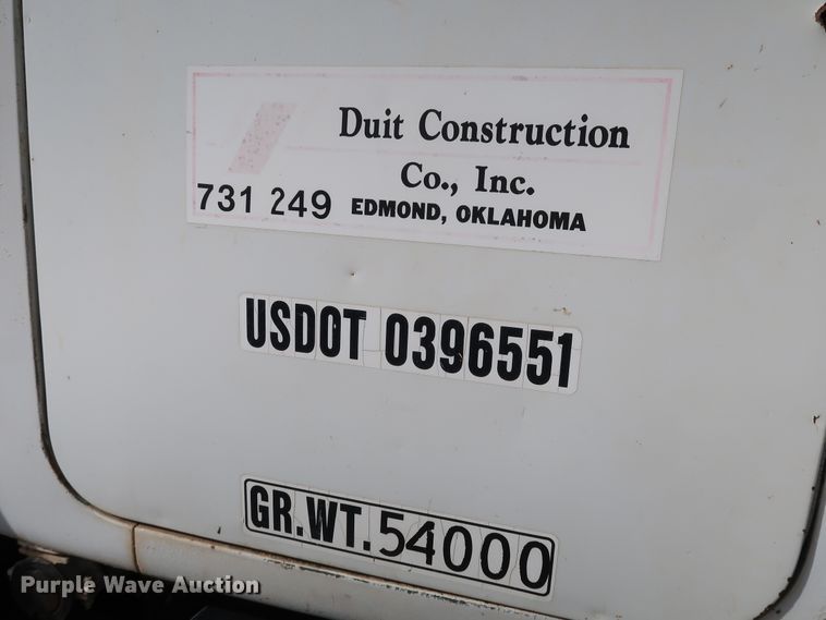 image for item DK3578 1988 Mack DM690S  dump truck