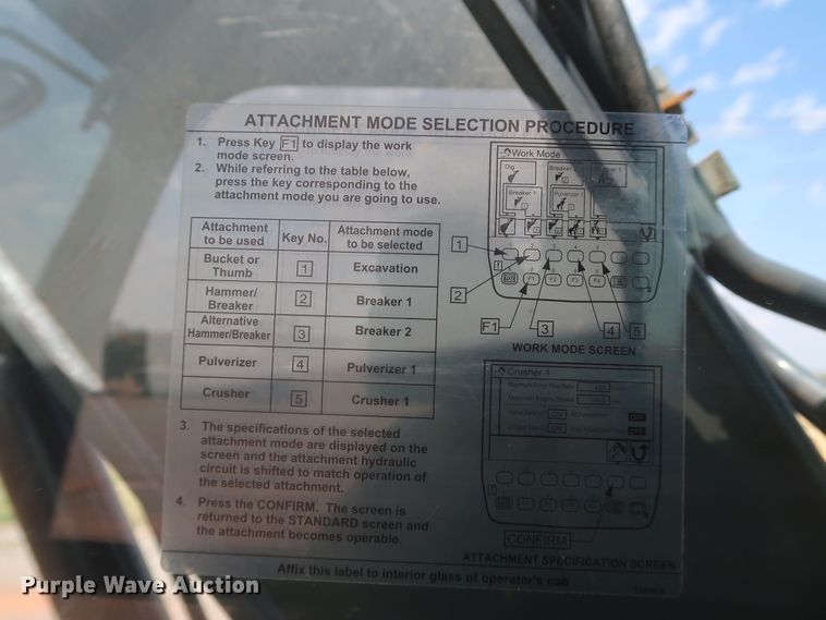 image for item DK3689 2011 John Deere 200D LC  excavator