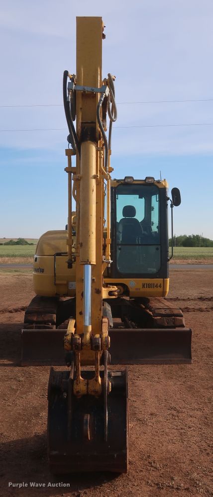 image for item DK3691 2018 Komatsu PC88MR-10  mini excavator