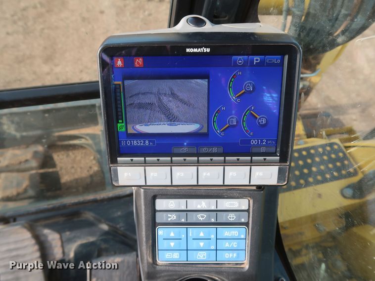 image for item DK3691 2018 Komatsu PC88MR-10  mini excavator