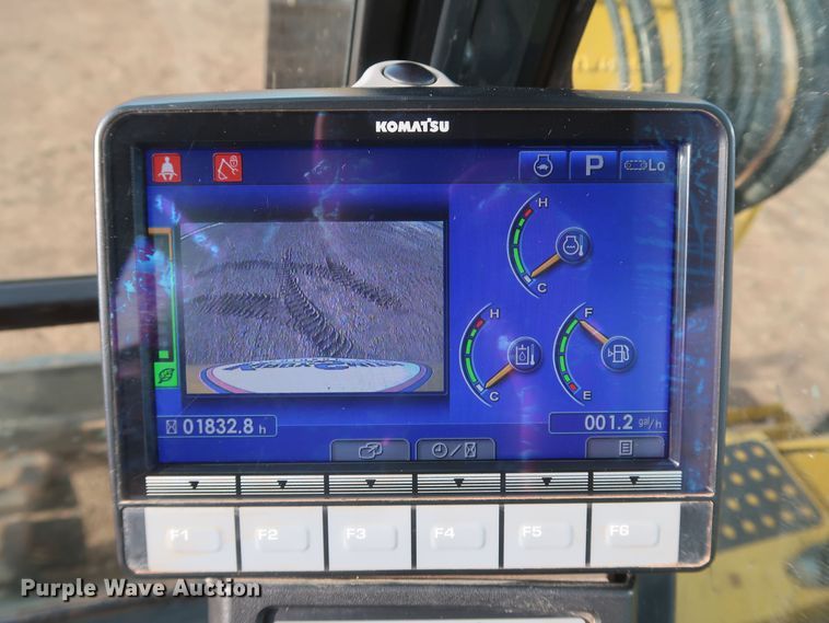 image for item DK3691 2018 Komatsu PC88MR-10  mini excavator