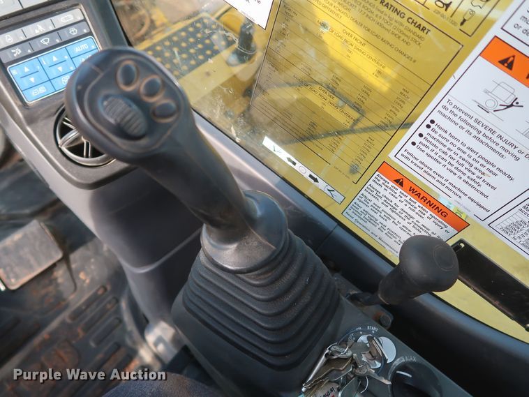 image for item DK3691 2018 Komatsu PC88MR-10  mini excavator