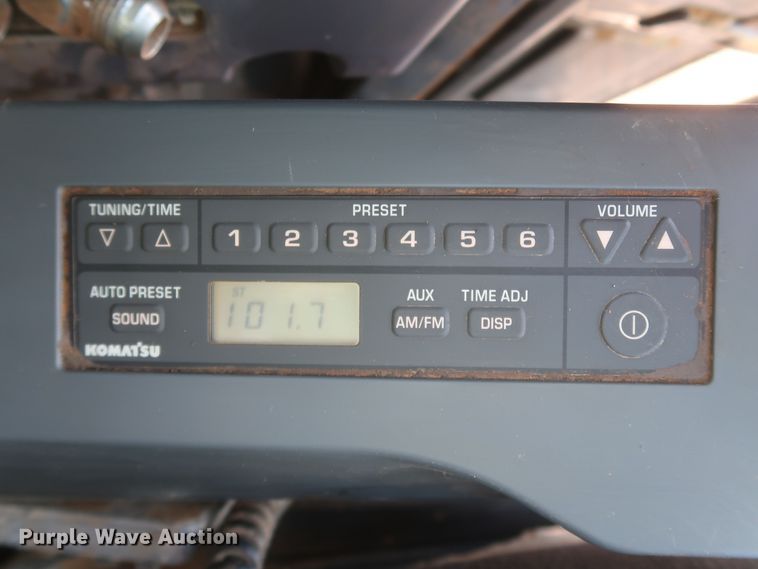 image for item DK3691 2018 Komatsu PC88MR-10  mini excavator