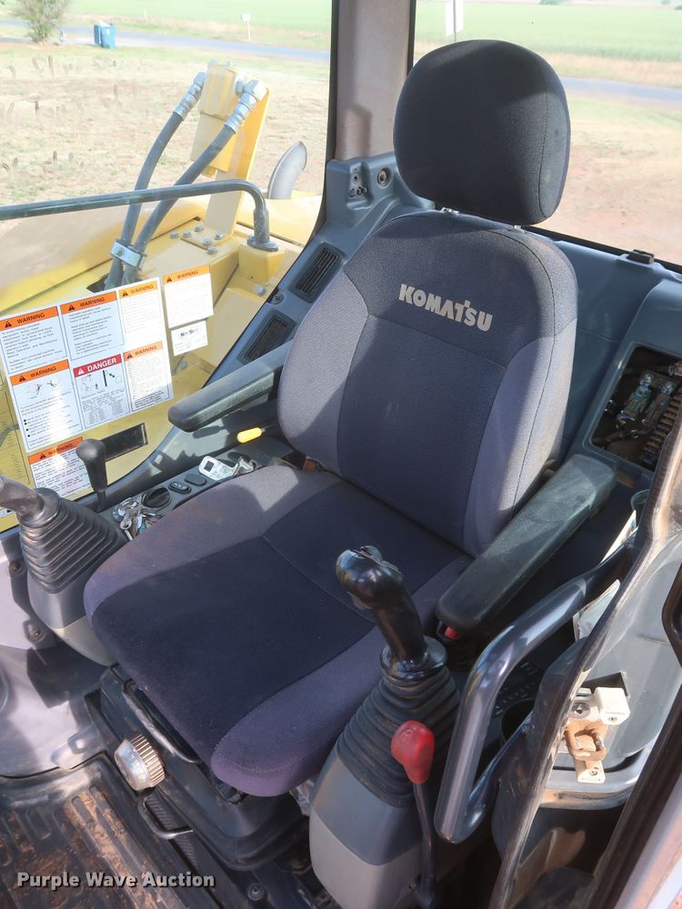 image for item DK3691 2018 Komatsu PC88MR-10  mini excavator