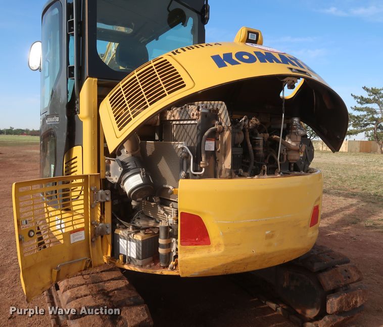 image for item DK3691 2018 Komatsu PC88MR-10  mini excavator
