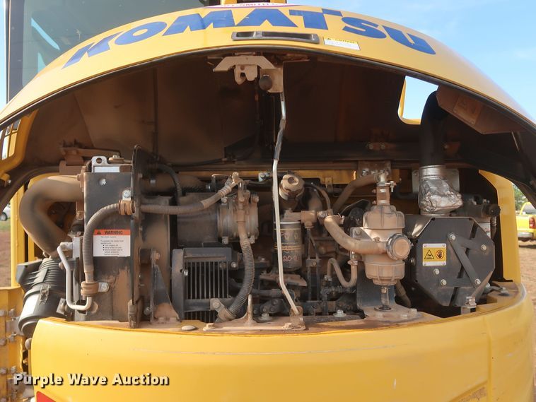 image for item DK3691 2018 Komatsu PC88MR-10  mini excavator