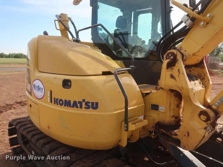 image for item DK3691 2018 Komatsu PC88MR-10  mini excavator