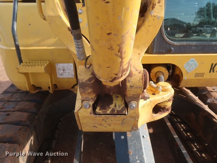 image for item DK3691 2018 Komatsu PC88MR-10  mini excavator