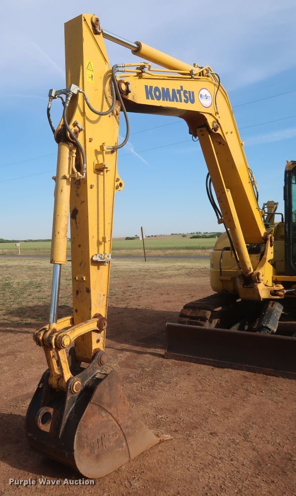 image for item DK3691 2018 Komatsu PC88MR-10  mini excavator