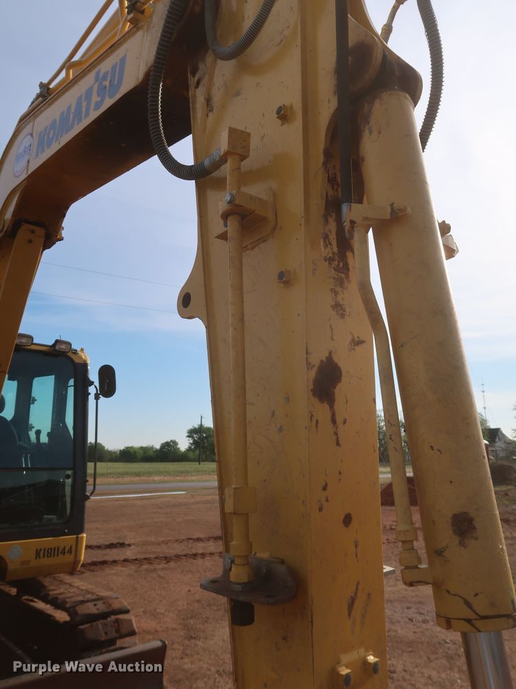 image for item DK3691 2018 Komatsu PC88MR-10  mini excavator