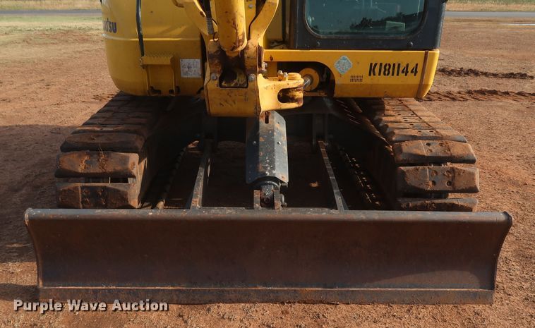 image for item DK3691 2018 Komatsu PC88MR-10  mini excavator