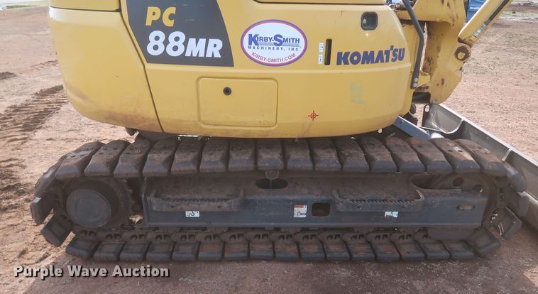 image for item DK3691 2018 Komatsu PC88MR-10  mini excavator