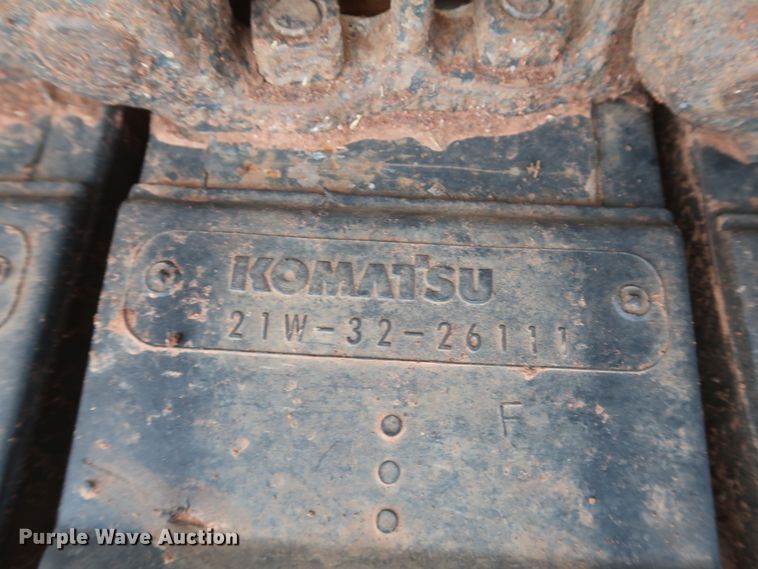 image for item DK3691 2018 Komatsu PC88MR-10  mini excavator