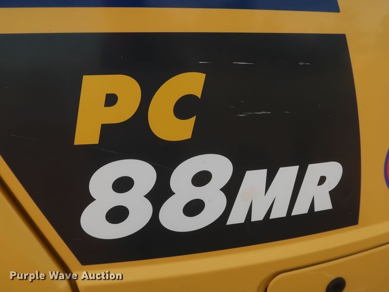 image for item DK3691 2018 Komatsu PC88MR-10  mini excavator