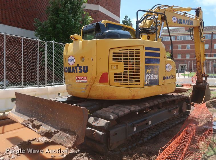 image for item DK3692 2019 Komatsu PC138USLC-11  excavator