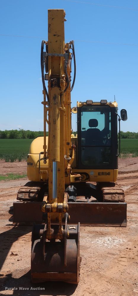 image for item DK3693 2018 Komatsu PC88MR-10  mini excavator