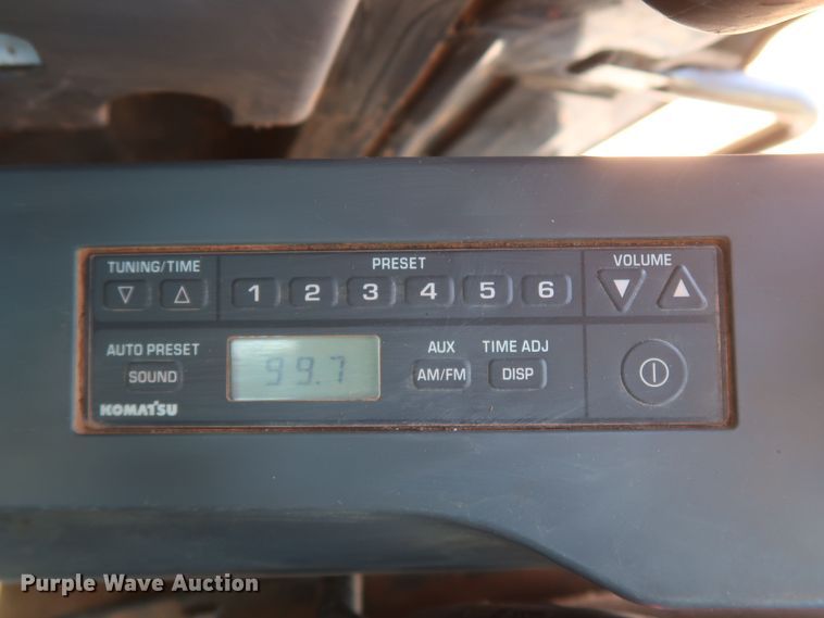 image for item DK3693 2018 Komatsu PC88MR-10  mini excavator