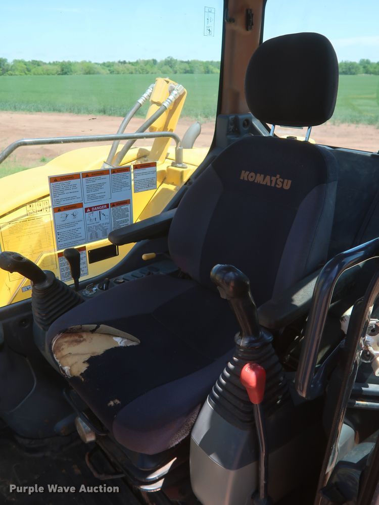 image for item DK3693 2018 Komatsu PC88MR-10  mini excavator