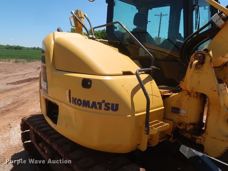 image for item DK3693 2018 Komatsu PC88MR-10  mini excavator