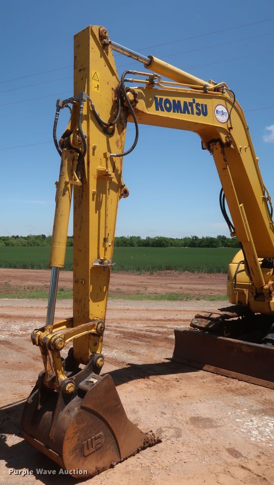 image for item DK3693 2018 Komatsu PC88MR-10  mini excavator