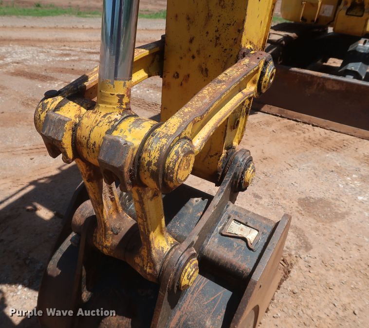 image for item DK3693 2018 Komatsu PC88MR-10  mini excavator