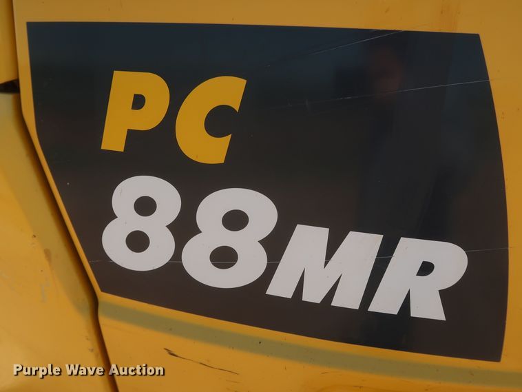 image for item DK3693 2018 Komatsu PC88MR-10  mini excavator